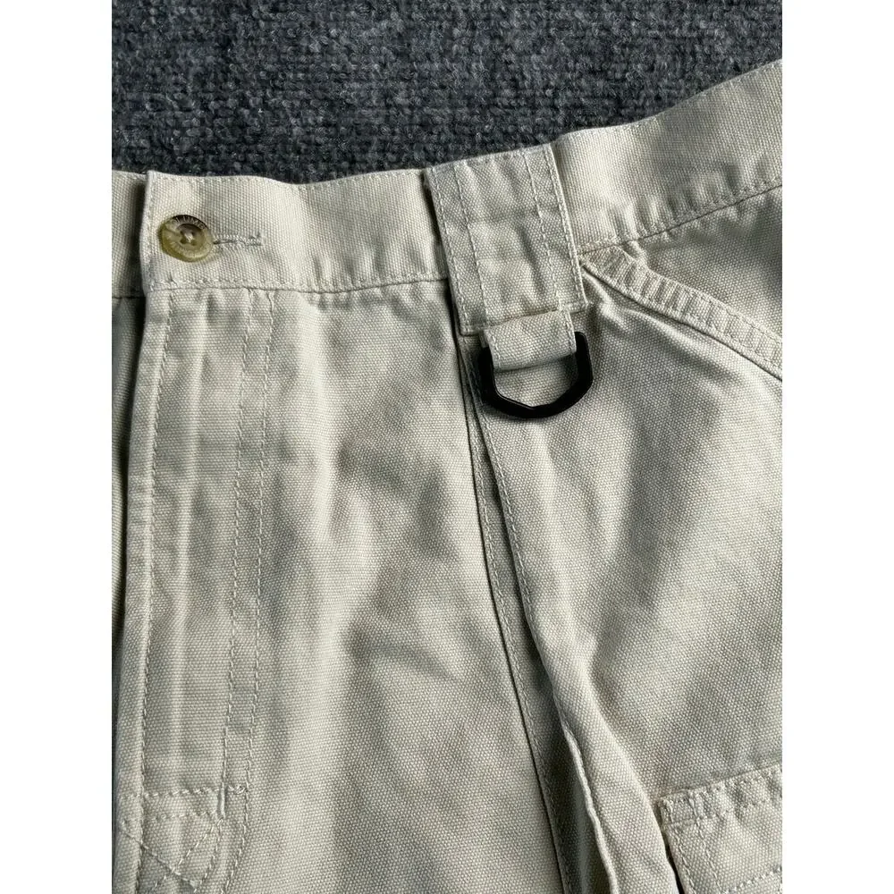 Columbia Sportswear Men's Cargo Shorts Khaki Cotton Size XL 7L Utility